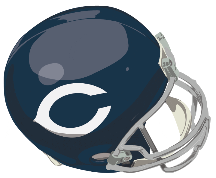 Chicago Bears 1962-1973 Helmet Logo cricut iron on